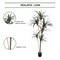 36-Inch Artificial Tree with 146 Lifelike Silk Leaves for Home and Office Decor | Low Maintenance Faux Plant | Versatile Design for Any Interior Style | Floral Home by Artificial Flowers